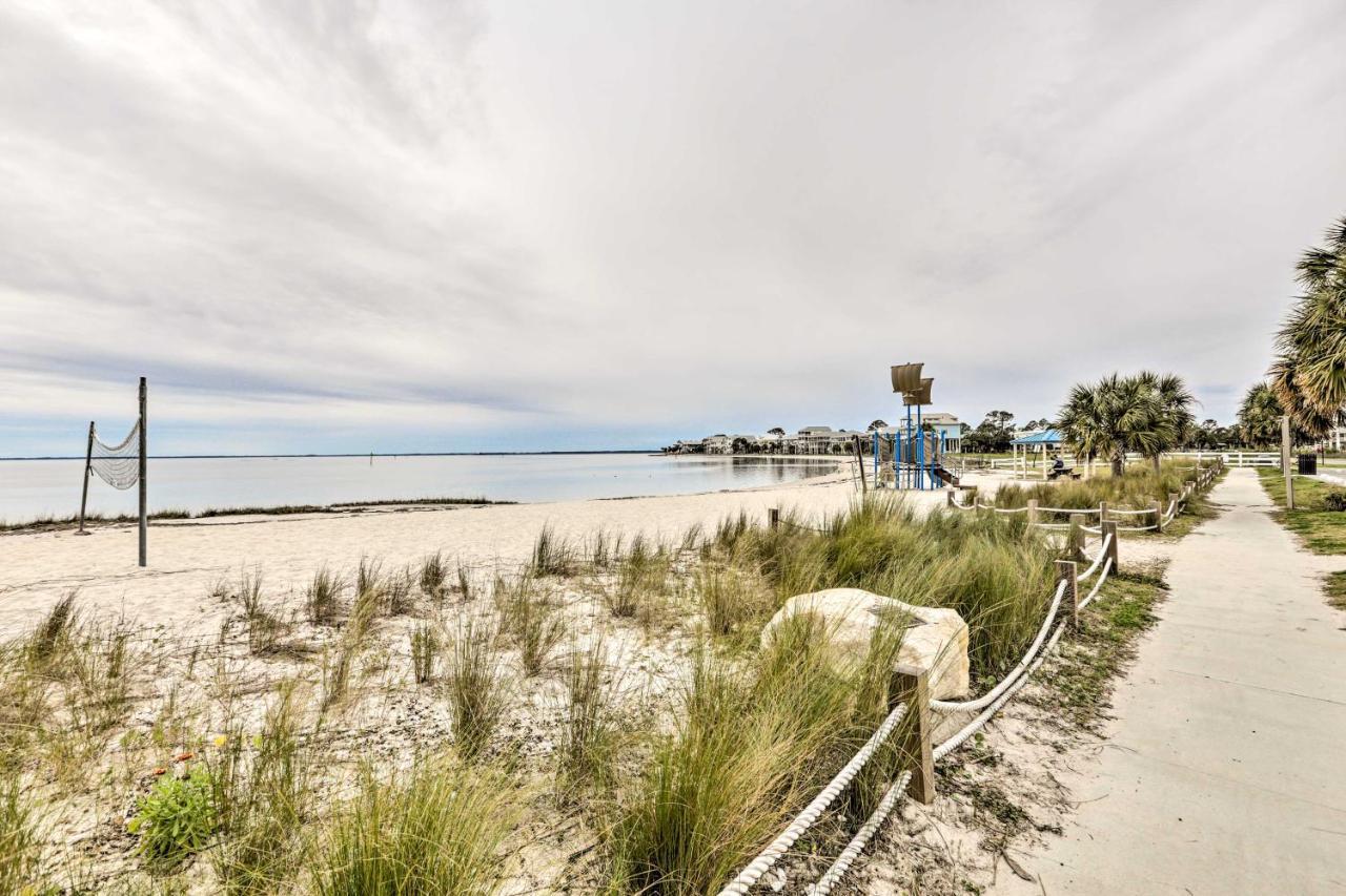 Waterfront Escape With Balcony On Shell Point Beach! Panacea Экстерьер фото